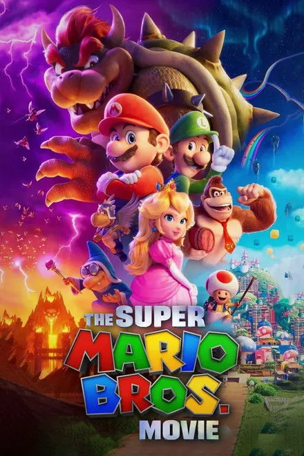Poster artwork for The Super Mario Bros. Movie